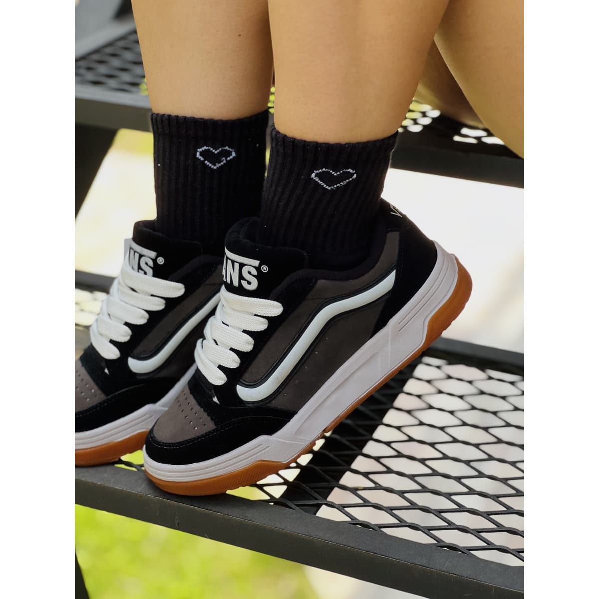 Lifestyle Lowland Negro/Gum Negro/Gum — ángulo alternativo